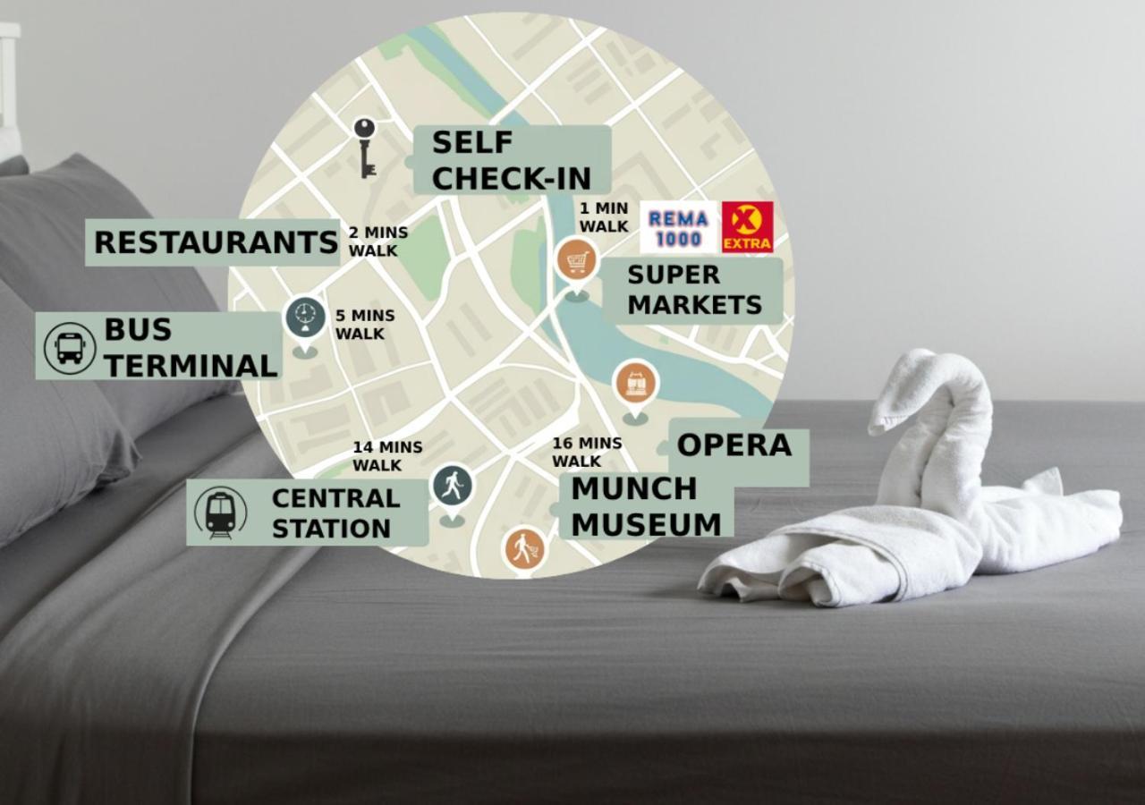 Central And Cozy Next To Oslo S מראה חיצוני תמונה